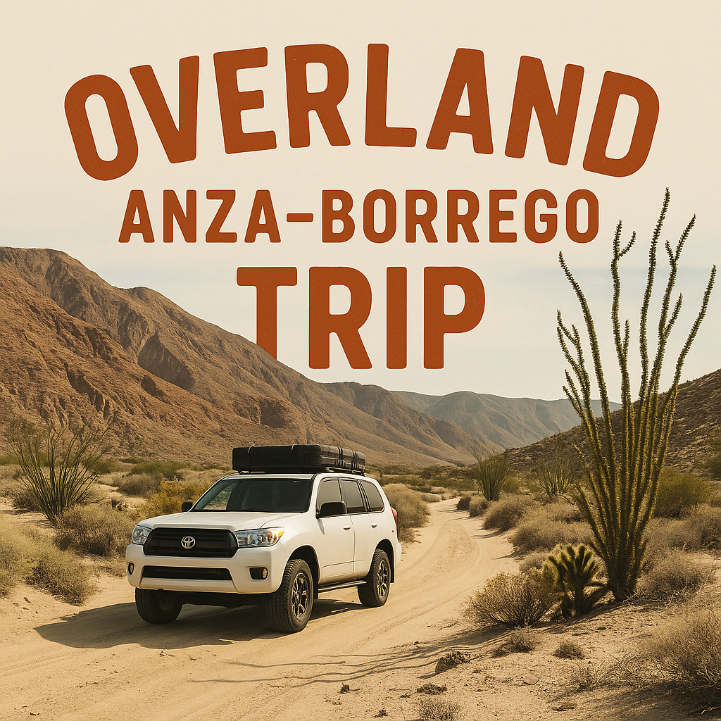 Anza-Borrego State Park 1 Night Overland Trip 12/02/25-12/03/25
