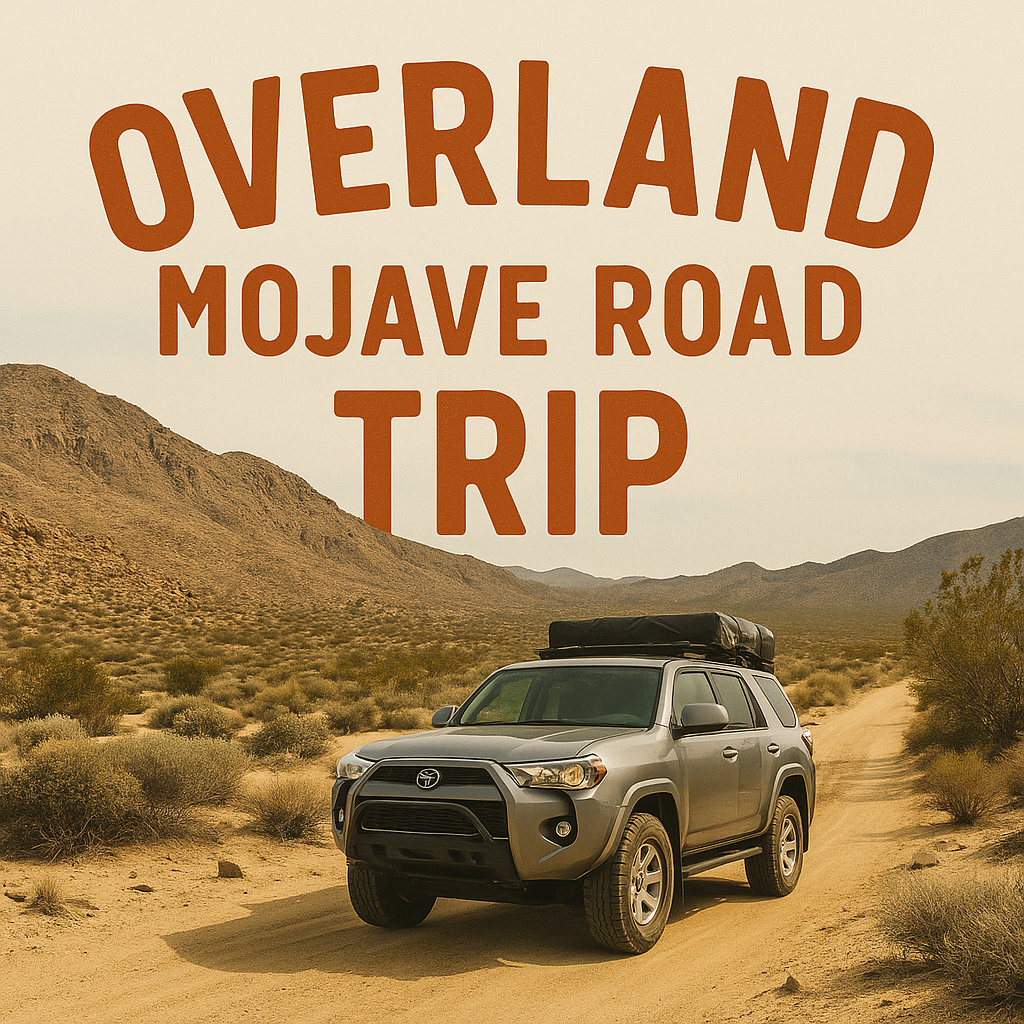 Mojave Trail 1 Night Overland Trip 11/18/25-11/19/25